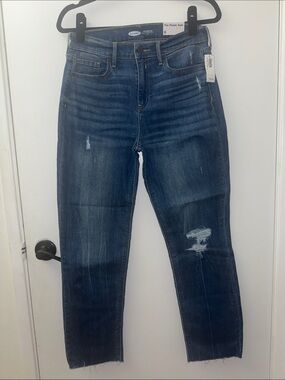 Old Navy Power Straight Ankle Denim